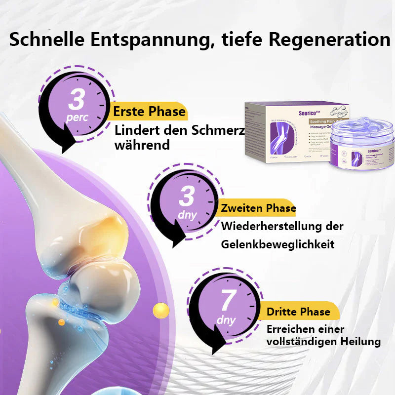 🍀💪OFFICIAL SALE: Seurico™ Schmerzlinderndes Massage-Gel mit Kurkuma und Emu-Öl zur Linderung von artritidy👨⚕️ Genehmigt von der American Osteopathic Association (IOA)💥